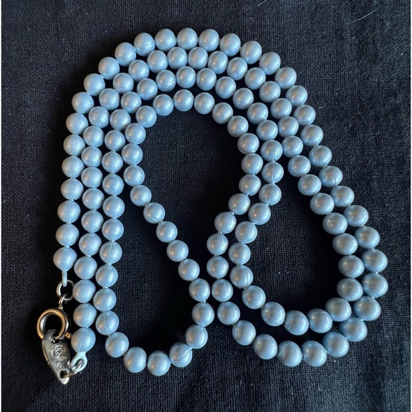 Oops A Daisy Lt Blue Necklace - Picture 5 of 9